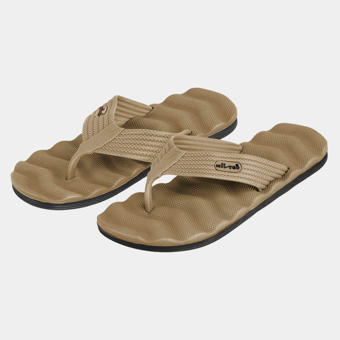 MILTEC combat flip-flops Coyote