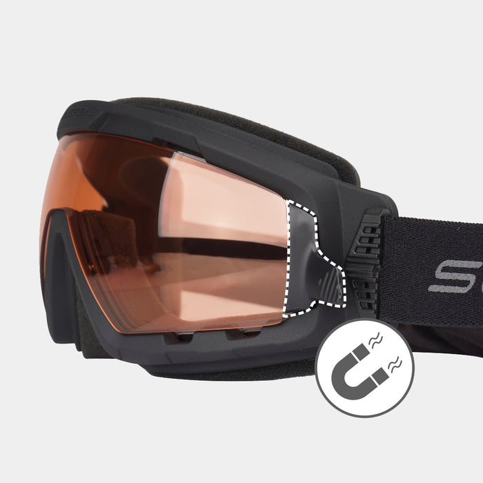 G-Tac ballistic goggles with 3 lenses - Swiss Eye