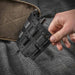 Molle organizer accessory with male velcro M-TAC rear velcro detail