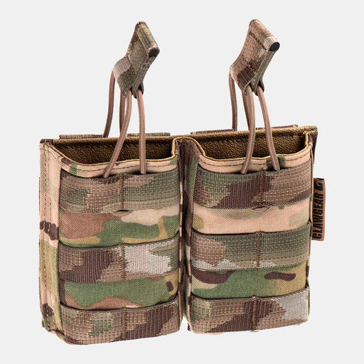 Open core multicam double magazine carrier clawgear