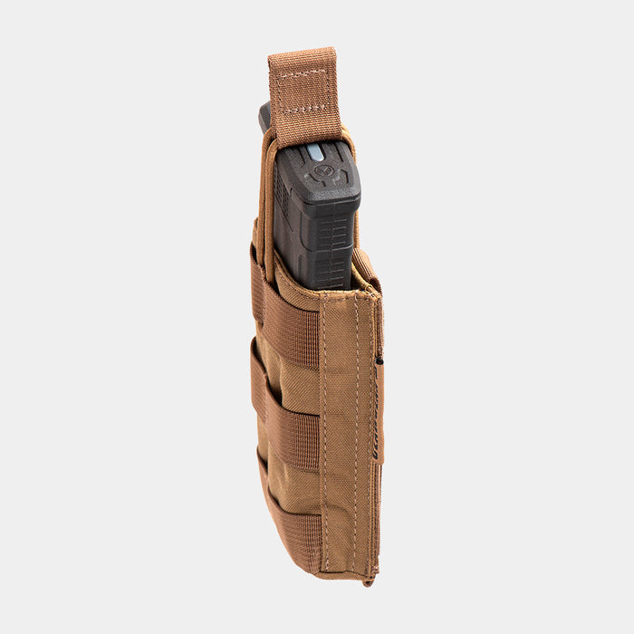 Open Core 5.56mm single magazine carrier coyote side magpul Clawgear