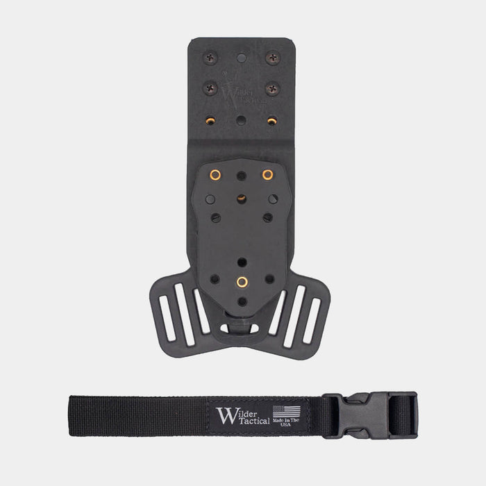 MHP Platform with Leg Strap Adapter and QLS / MHP Adapter - Wilder Tactical