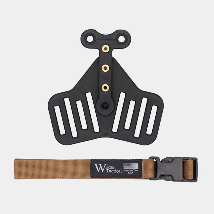 UBL Leg Strap accessory Wilder Tactical with leg strap coyote and plastic buckle