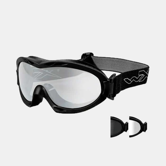 WX Nerve Matte Black Glasses with two lenses - Wiley X