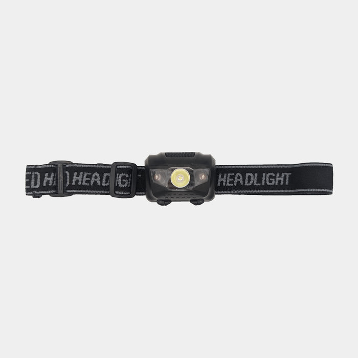 Head flashlight with red-white LEDs SERMILITAR