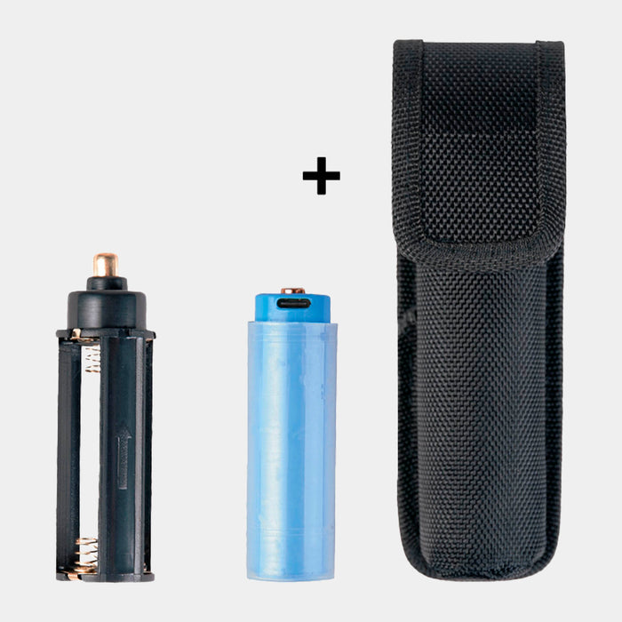 MISSION 1000 rechargeable flashlight - MIL-TEC