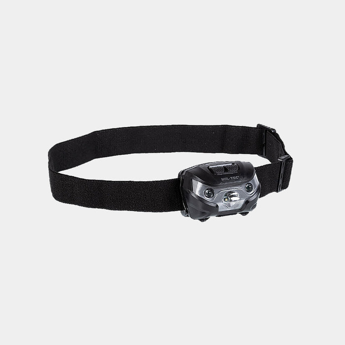 Flashlight MIL-TEC red/white led head lamp