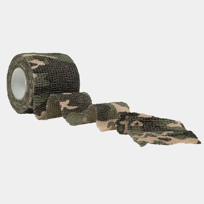 Woodland camouflage color adhesive tape