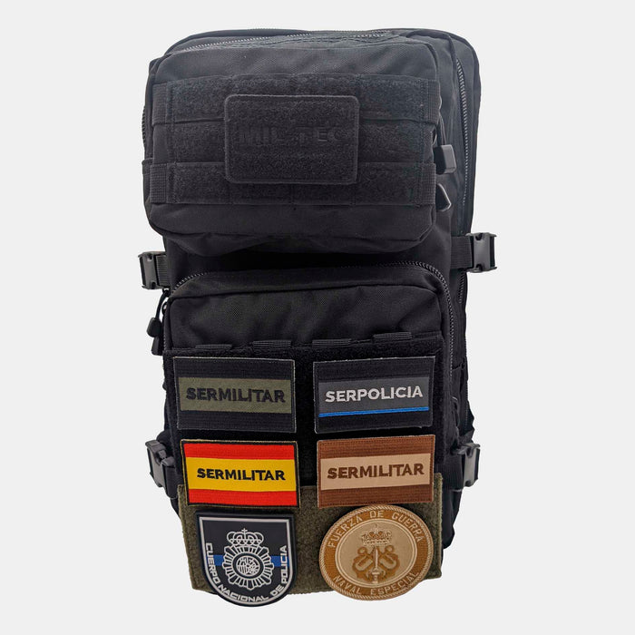 Velcro molle panel for backpacks