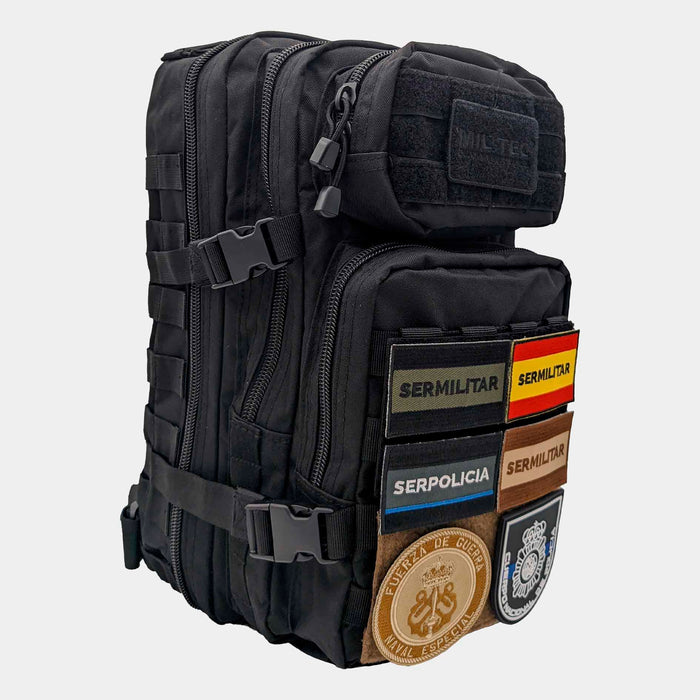 Velcro molle panel for backpacks