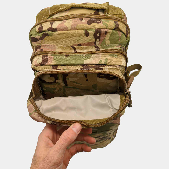 Laser cut 20L Multicam backpack