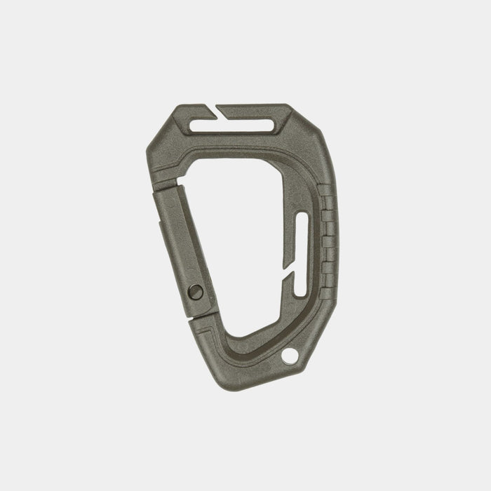 Olive green carabiner MIL-TEC 2 units