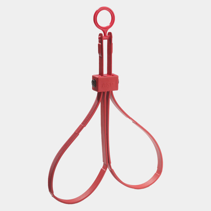 Pack of 10 red Tri-Folds training shackles ASP