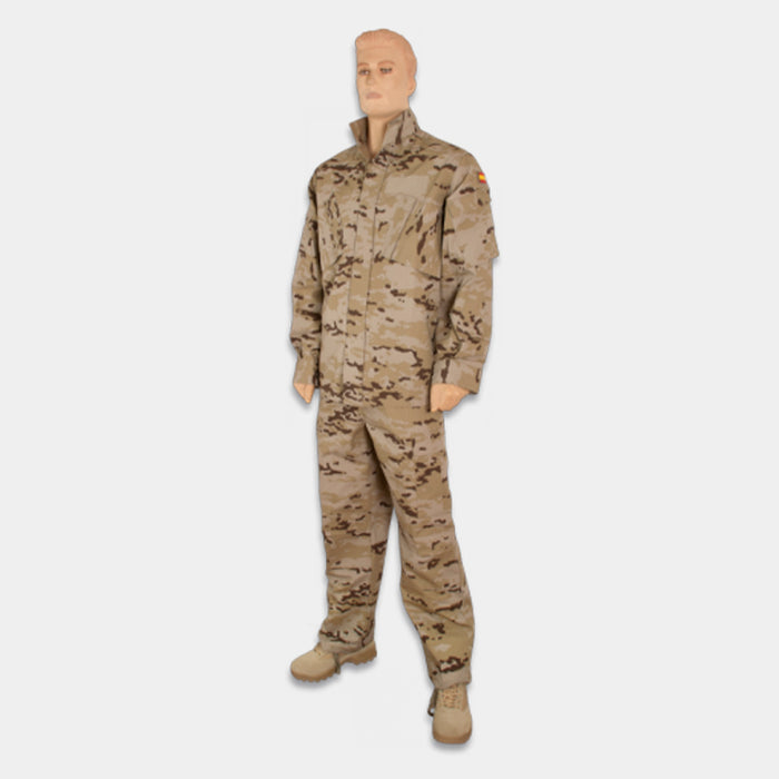 Pixelated arid campaign uniform