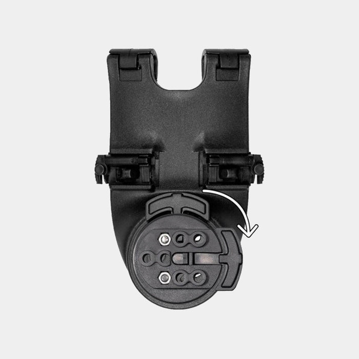 Removable rotating platform Vega Holster 8K25 for belt anchorage