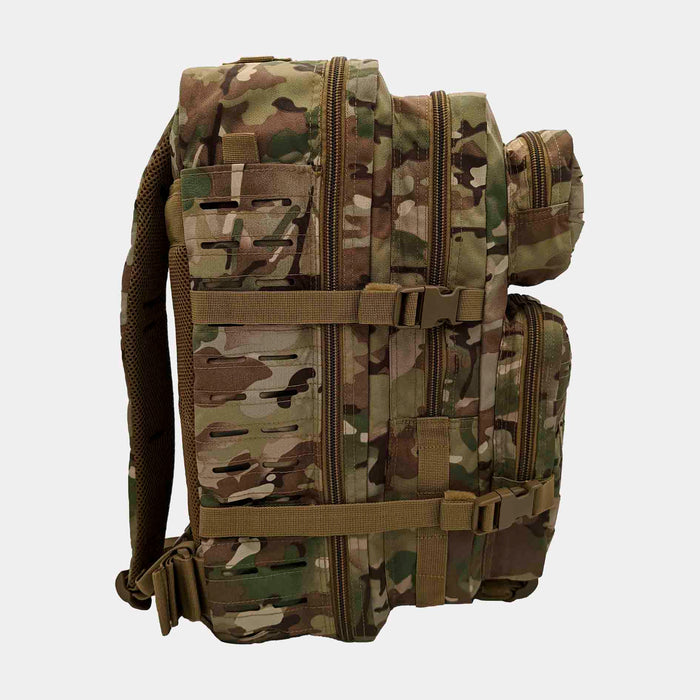 Laser cut 36L molle backpack - Immortal Warrior