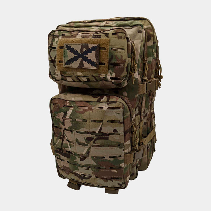 Laser cut 36L molle backpack - Immortal Warrior