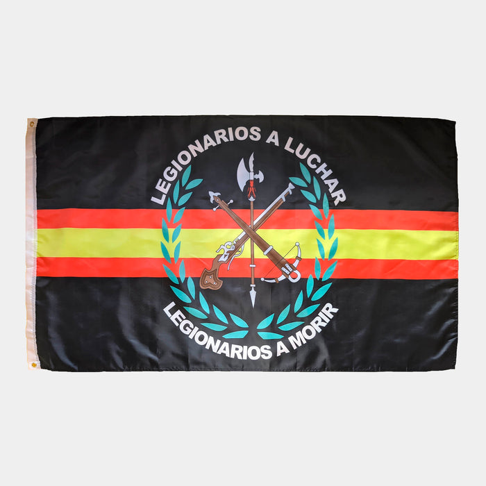 Spanish Legion Flag (Black)