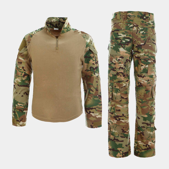 Multicam tactical suit