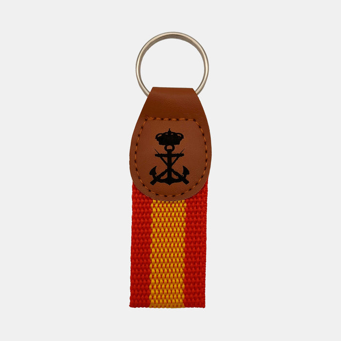 Keychain of I. Marina with the flag of Spain