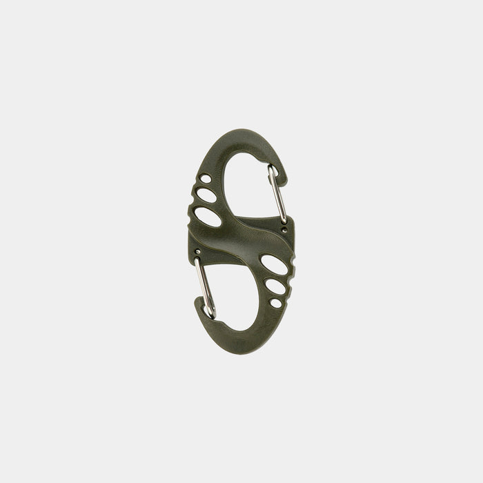 Double carabiner M-Tac - Olive green