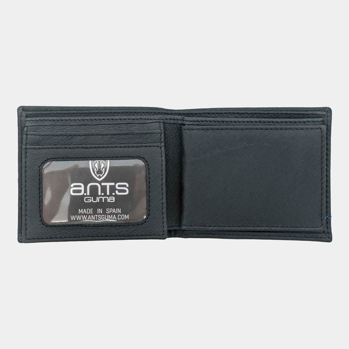 National Police badge holder wallet with thin blue line