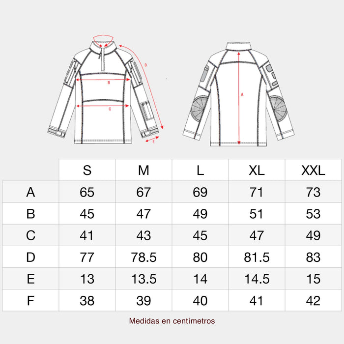 Combat tactical T-shirt Gen. II multicam