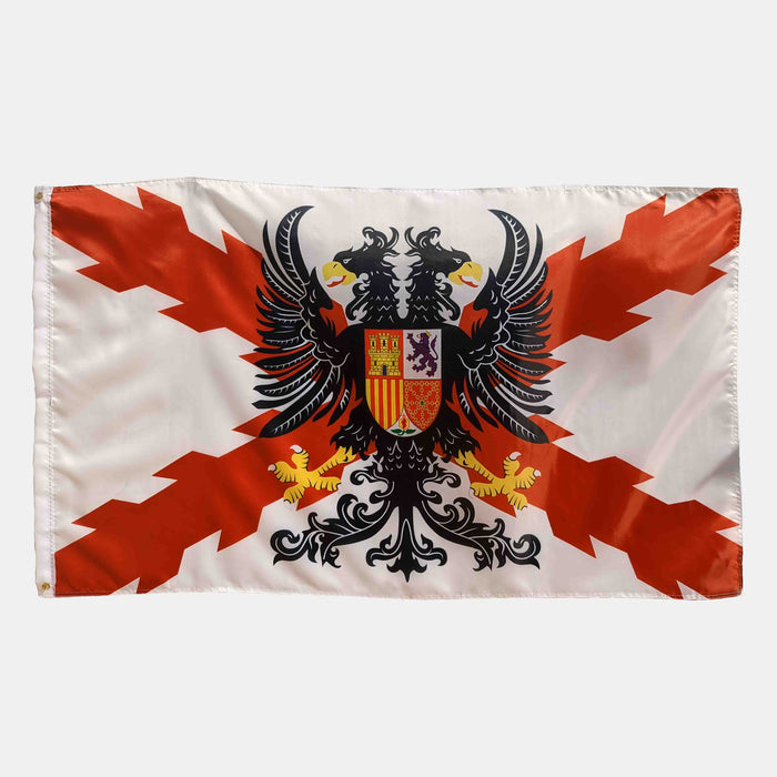 Flag of the Spanish Tercios with eagle