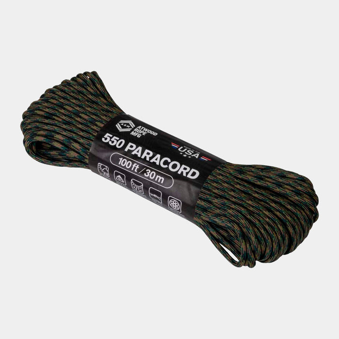 550 paracord rope (30m) wooded - Atwood Rope