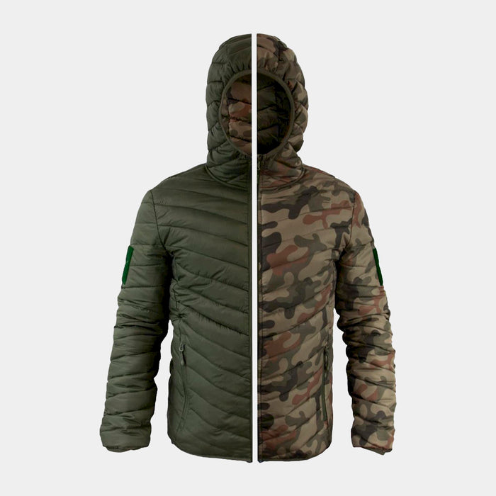 Olive green reversible jacket - forest green TEXAR