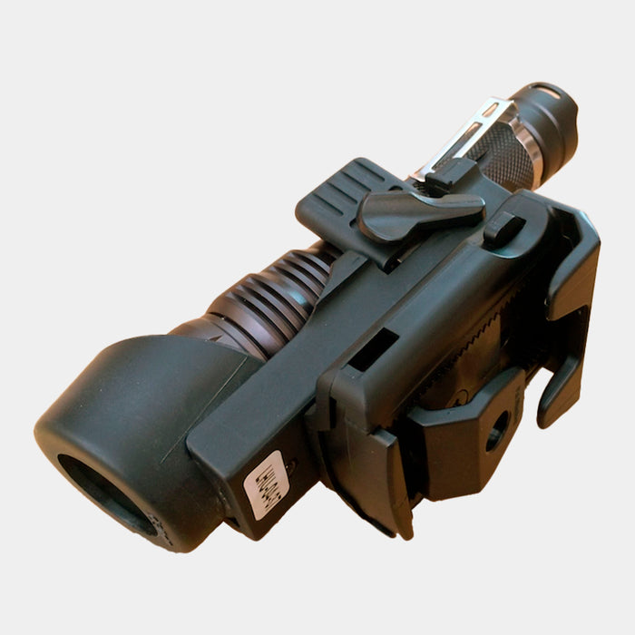 Tactical holster for flashlight ESP rotating