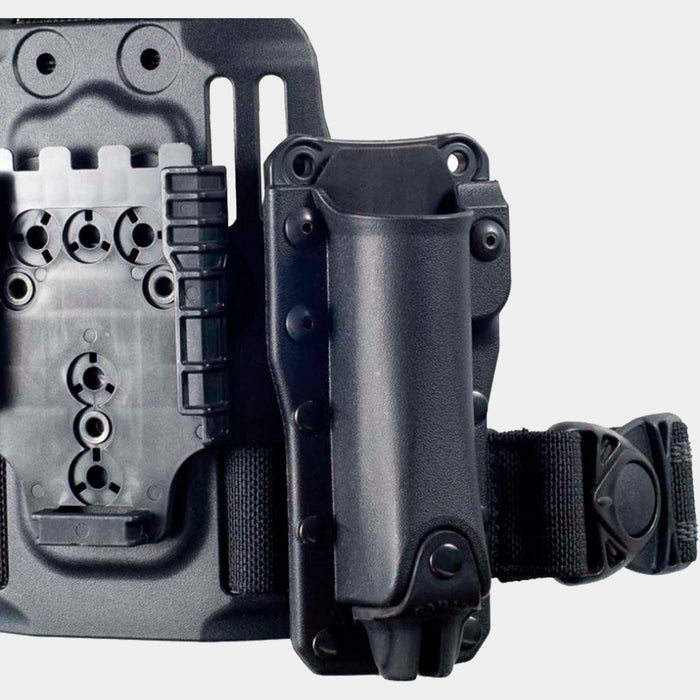 Radar holster for extendable fender holder