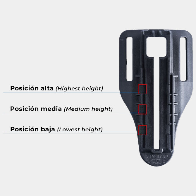 Adjustable VUBL belt anchorage platform Safariland