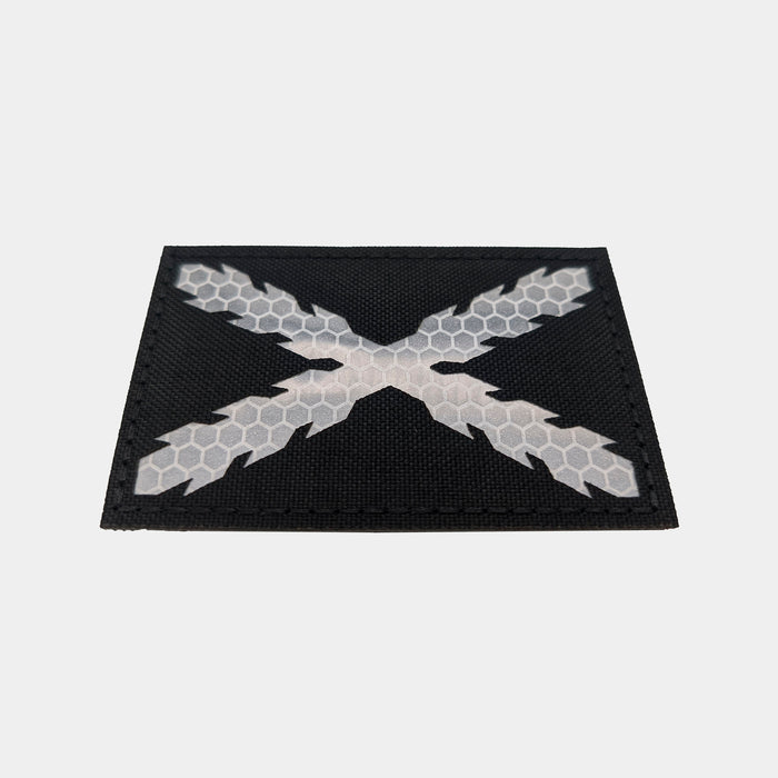 Patch IR Lâmina Borgonha - Preto e Branco