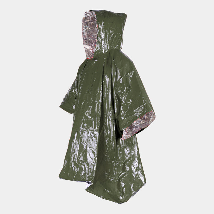 Pentagon Poncho de emergência verde-oliva - Tac Maven