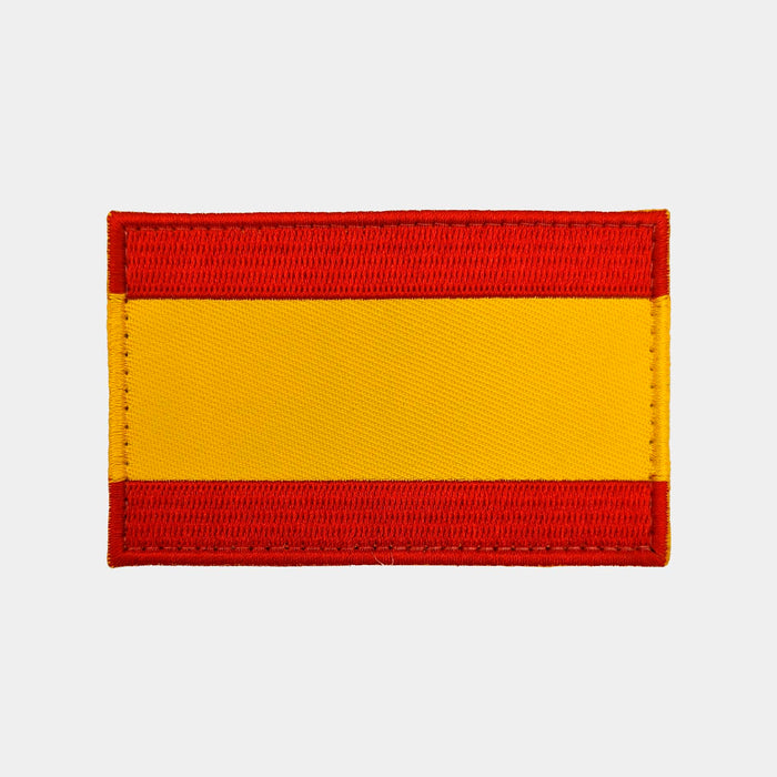 Patch bordado com a bandeira espanhola