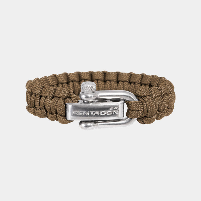 Pulseira paracord de sobrevivência - Pentagon