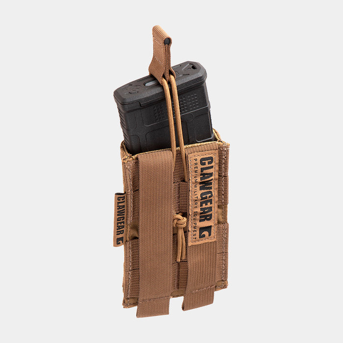 coyote Porta-revistas simples Open Core 5.56mm magpul traseiro Clawgear