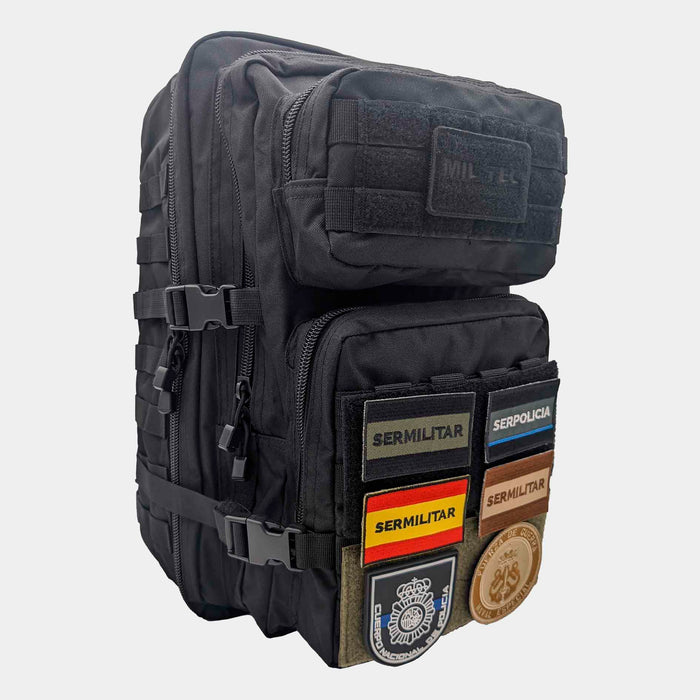 Painel molle com velcro para mochilas