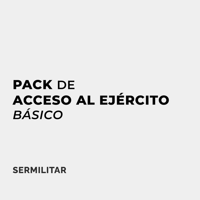 Pacote de acesso ao exército básico